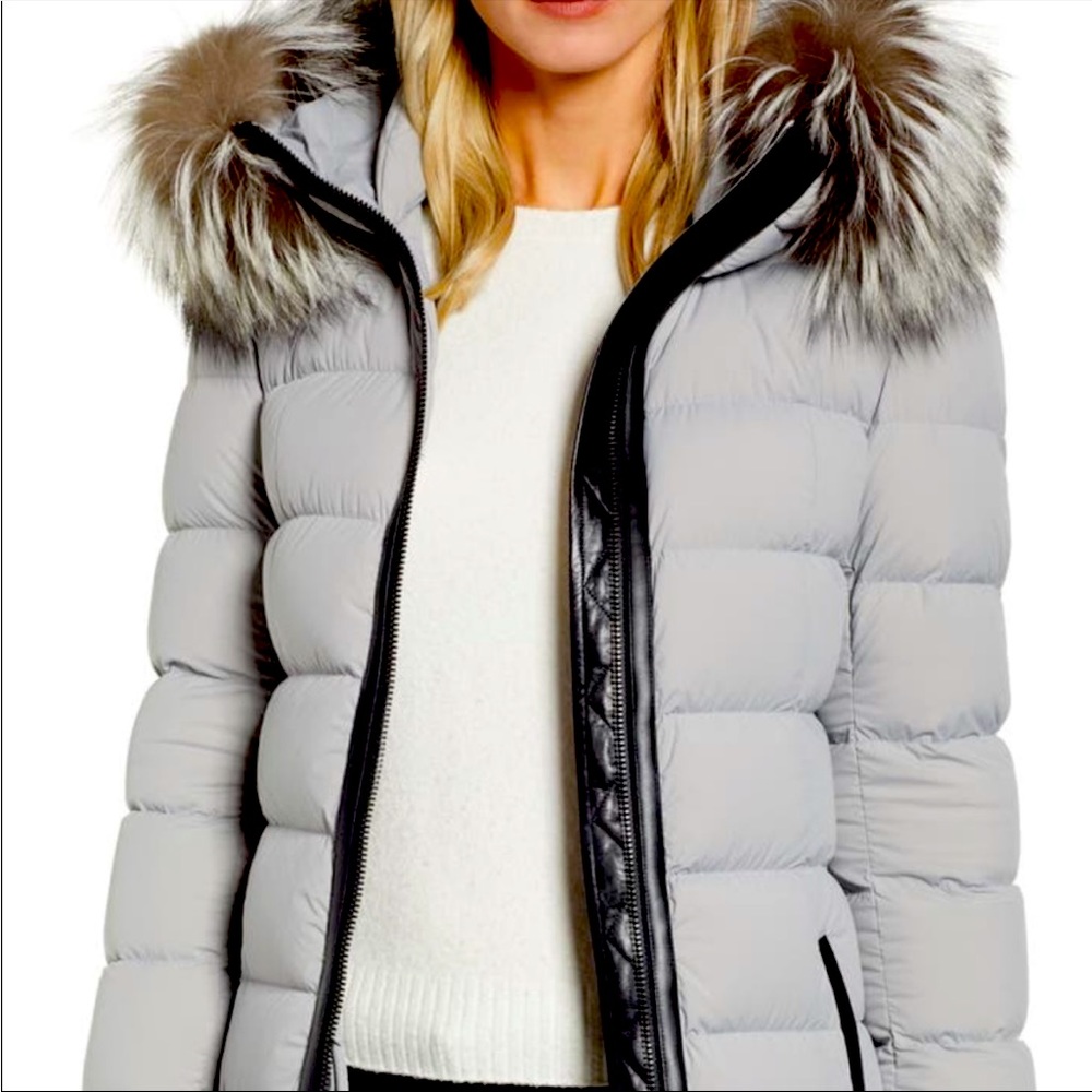MACKAGE CALLA Coat, Mineral, EUC, Sz S
